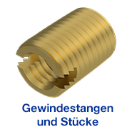 Gewindesangen und Stuecke